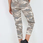 Italian Drawstring Camo Side Pockets Cargo Trousers