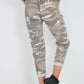 Italian Drawstring Camo Side Pockets Trousers