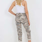 Italian Drawstring Camo Side Pockets Trousers