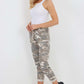Italian Drawstring Camo Side Pockets Trousers