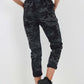 Italian Drawstring Camo Side Pockets Trousers