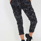 Italian Drawstring Camo Side Pockets Cargo Trousers