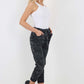 Italian Drawstring Camo Side Pockets Trousers