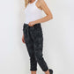 Italian Drawstring Camo Side Pockets Trousers