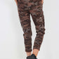 Italian Drawstring Camo Side Pockets Cargo Trousers
