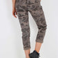 Italian Drawstring Camo Side Pockets Trousers