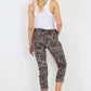 Italian Drawstring Camo Side Pockets Trousers