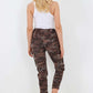 Italian Drawstring Camo Side Pockets Cargo Trousers