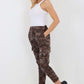 Italian Drawstring Camo Side Pockets Cargo Trousers