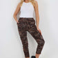 Italian Drawstring Camo Side Pockets Cargo Trousers