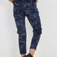 Italian Drawstring Camo Side Pockets Trousers