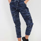 Italian Drawstring Camo Side Pockets Trousers