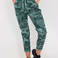 Italian Drawstring Camo Side Pockets Trousers
