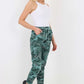 Italian Drawstring Camo Side Pockets Trousers