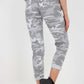 Italian Drawstring Camo Side Pockets Trousers