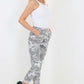 Italian Drawstring Camo Side Pockets Trousers