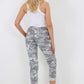Italian Drawstring Camo Side Pockets Trousers