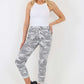 Italian Drawstring Camo Side Pockets Trousers