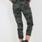Italian Drawstring Camo Side Pockets Trousers