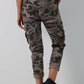 Italian Drawstring Camo Side Pockets Cargo Trousers