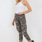 Italian Drawstring Camo Side Pockets Cargo Trousers