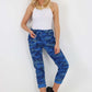 Italian Drawstring Camo Side Pockets Trousers