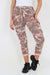 Italian Drawstring Camo Side Pockets Cargo Trousers