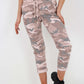 Italian Drawstring Camo Side Pockets Trousers