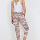 Italian Drawstring Camo Side Pockets Trousers