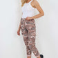 Italian Drawstring Camo Side Pockets Cargo Trousers
