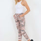 Italian Drawstring Camo Side Pockets Trousers