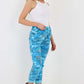 Italian Drawstring Camo Side Pockets Trousers