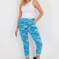 Italian Drawstring Camo Side Pockets Trousers