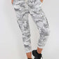 Italian Drawstring Camo Side Pockets Cargo Trousers