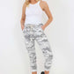 Italian Drawstring Camo Side Pockets Trousers