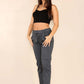 Italian Glitter Drawstring Waistband Magic Pants