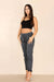 Italian Glitter Drawstring Waistband Magic Pants
