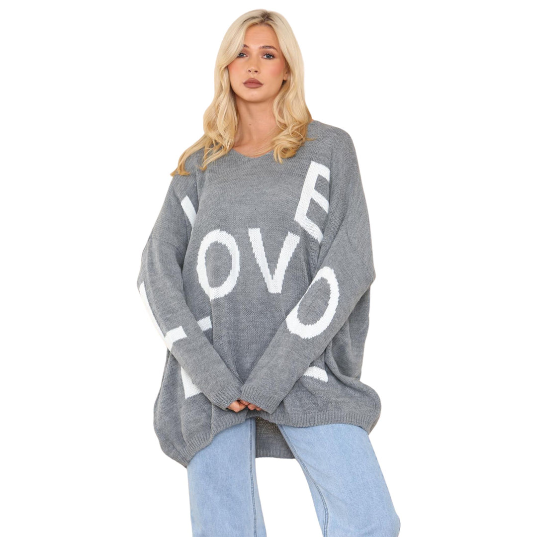 FLX Love Print Jumper