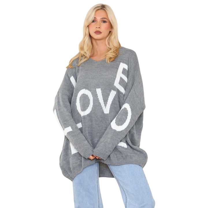 FLX Love Print Jumper