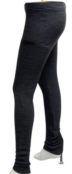 Ribbed Pearl Stitch Knitted Leggings