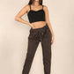 Italian Glitter Drawstring Waistband Magic Pants