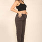 Italian Glitter Drawstring Waistband Magic Pants