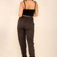 Italian Glitter Drawstring Waistband Magic Pants