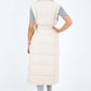 Italian Belted Hooded Long Gilet