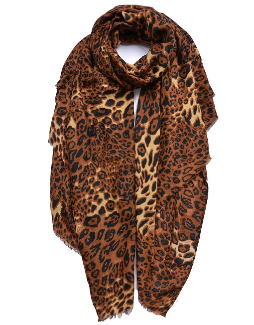 Leopard Print Scarf