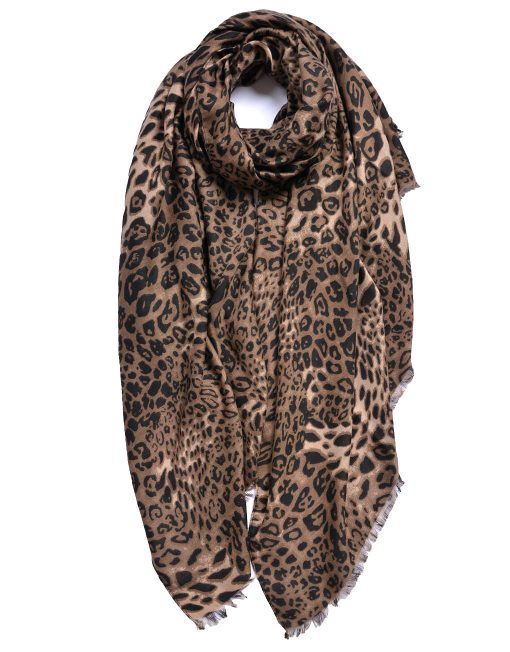 Leopard Print Scarf