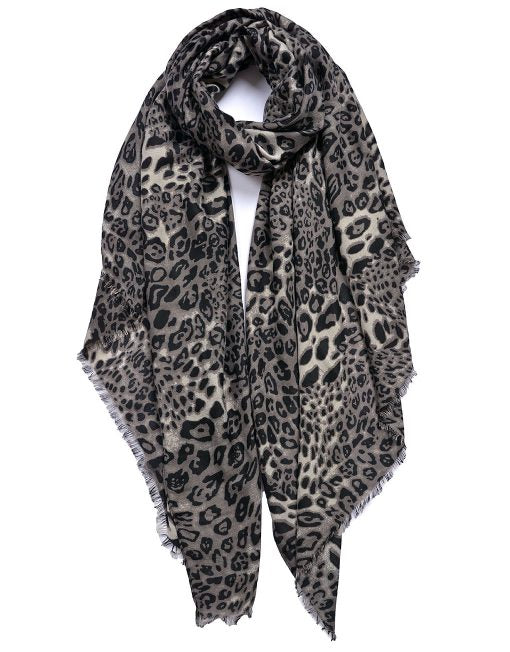 Leopard Print Scarf