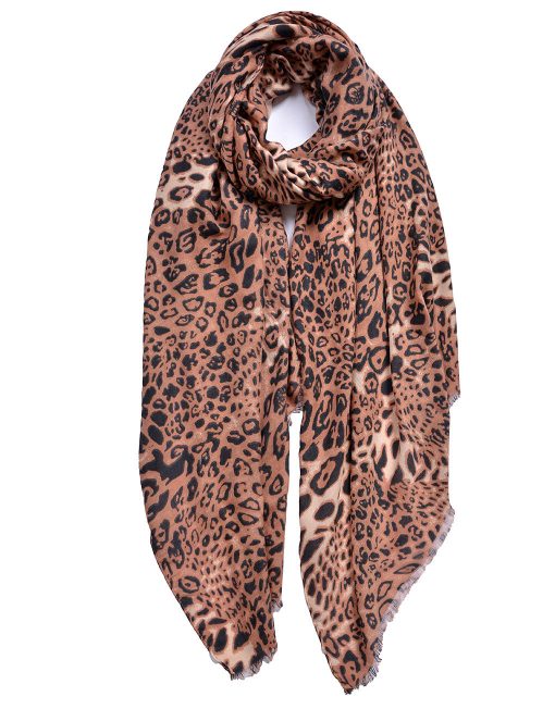 Leopard Print Scarf