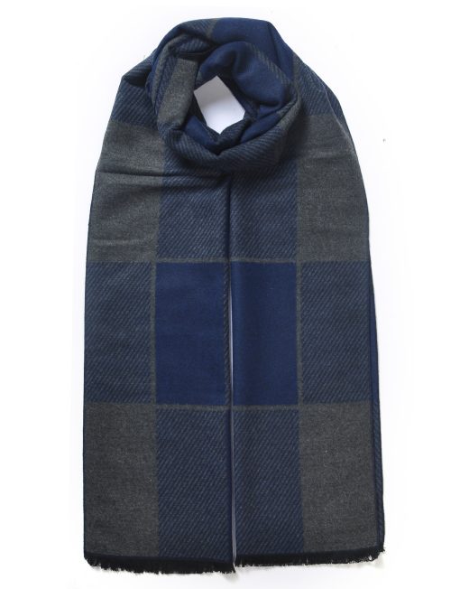 Twill Check Pattern Men Scarf