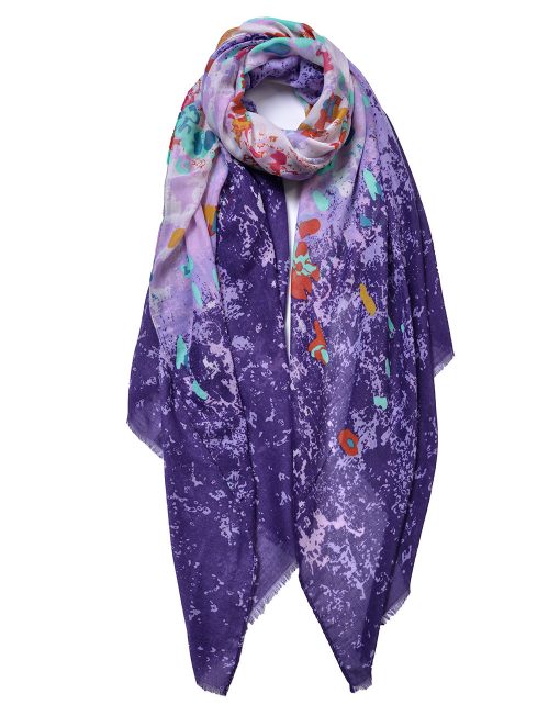 Gradient Painting Print Scarf